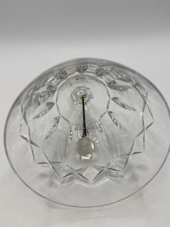 Vintage Atlantis Clear Full Lead Crystal Dinner Bell - Picture 6 of 6